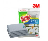 3M Scotch-Brite 은색망사수세미 5개입